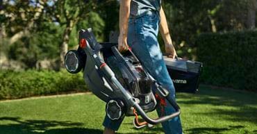 Rendimiento compacto - Cortacésped a batería Husqvarna ASPIRE LC34-P4A