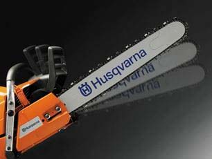Motosierra a batería Husqvarna 330i - Freno de cadena se activa por inercia
