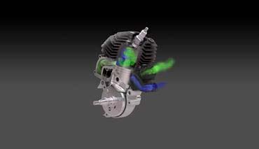 Motosierra a gasolina Husqvarna 460 Rancher - motor X-Torq®